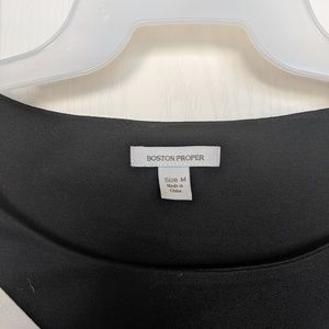 Boston Proper Black, White and Grey dress